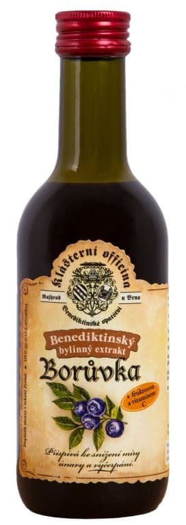 Bylinný fruktózový sirup BORŮVKA 290 g