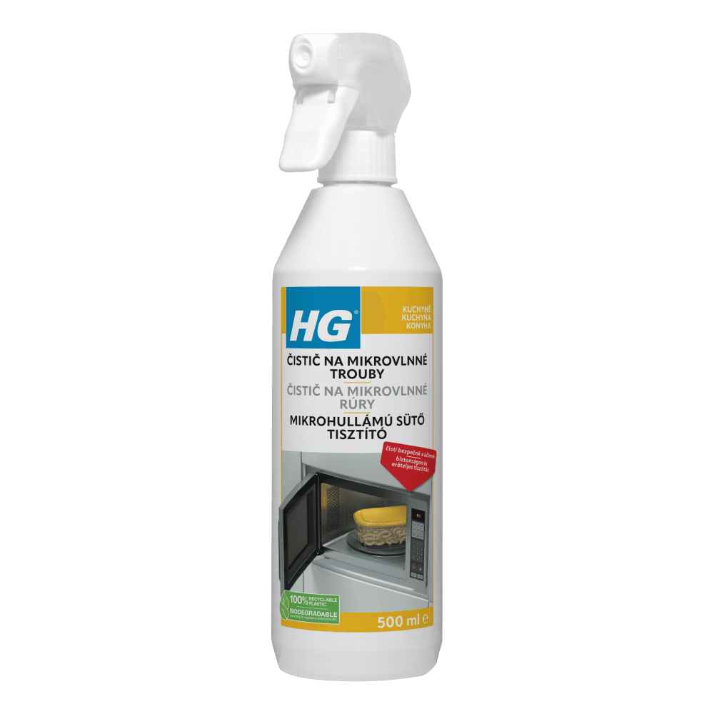 HG 52605 Čistič pro mikrovlnné trouby 500ml + 30%ZDARMA