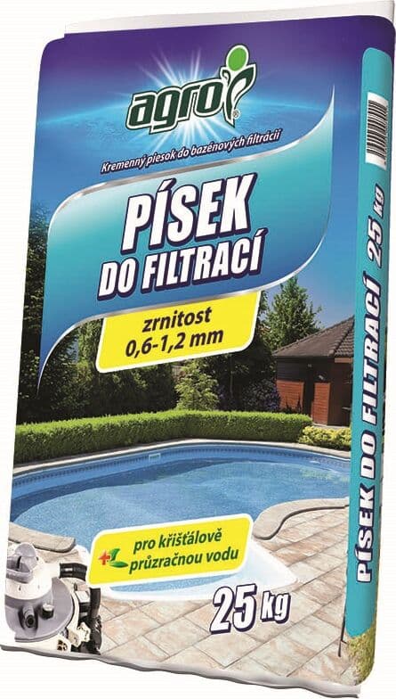 AGRO Písek do filtrací 25 kg