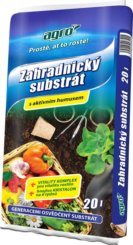 AGRO Zahradnický substrát 20l