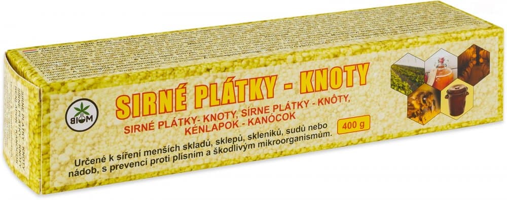 Sirné knoty 400g