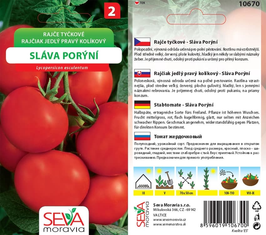 10670 Rajče Sláva Porýní 0,2g / 2510
