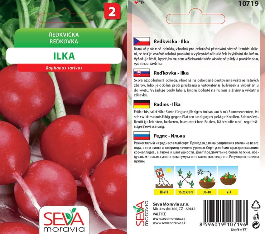 10719 Ředkvička Ilka 5g / 2801
