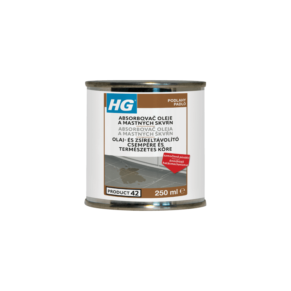 HG 47003 Absorbovač oleje a mastných skvrn z přírodního kamene 250 ml