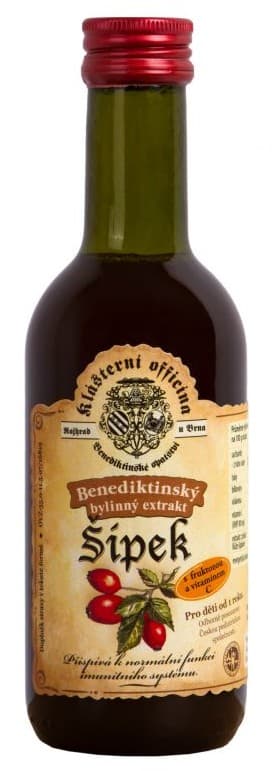 Bylinný fruktózový sirup ŠÍPEK 290 g