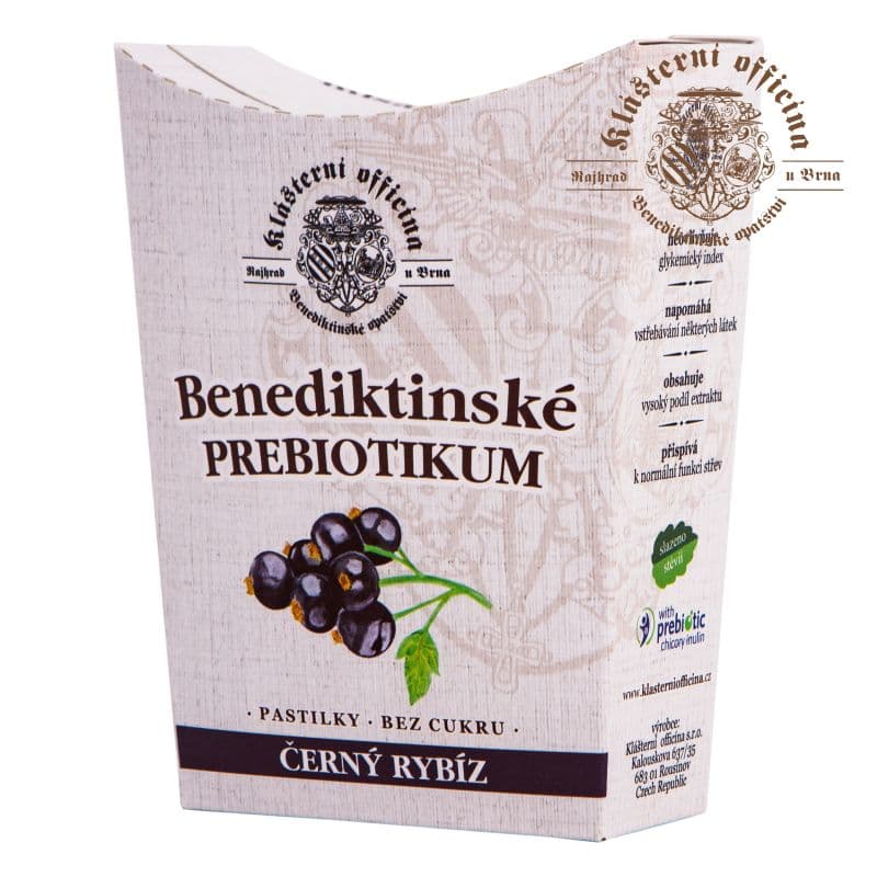 Bylinné prebiotické pastilky - Černý rybíz 20ks