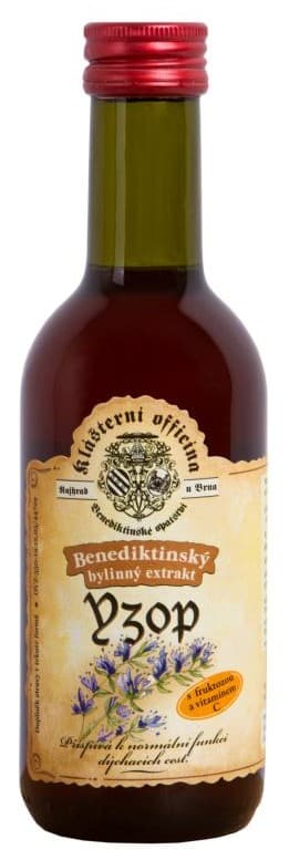 Bylinný fruktózový sirup YZOP 290 g