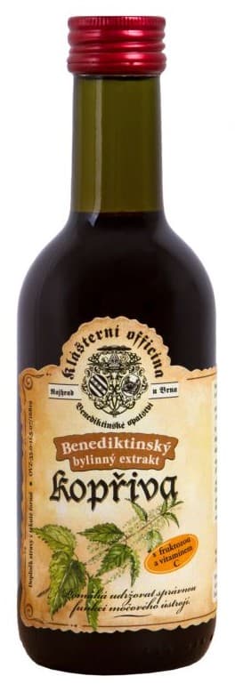 Bylinný fruktózový sirup KOPŘIVA 290 g
