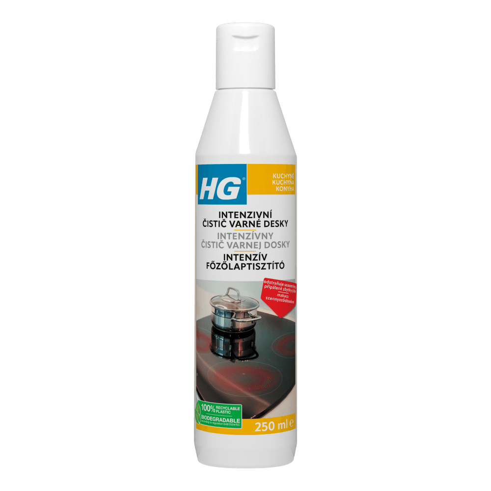 HG 10202 Intenzivní čistič varné desky 250ml