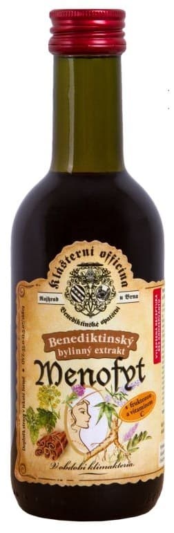 Bylinný fruktózový sirup MENOFYT 275 g