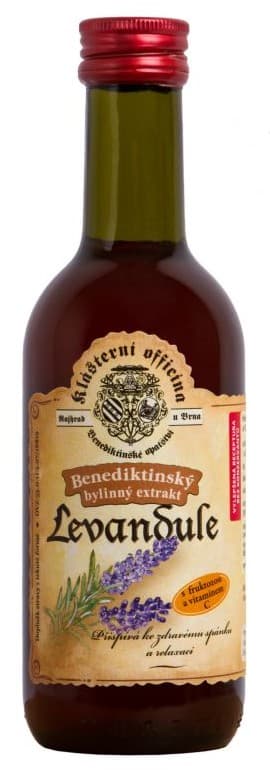 Bylinný fruktózový sirup LEVANDULE 290 g