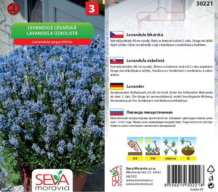 30221 Levandule lékařská 0,2g / 3602