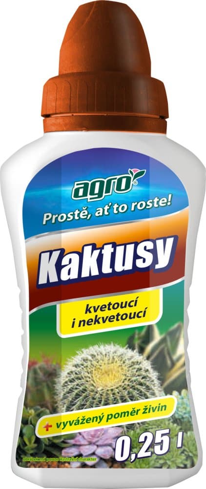 AGRO Kapalné hnojivo pro kaktusy 0,25l