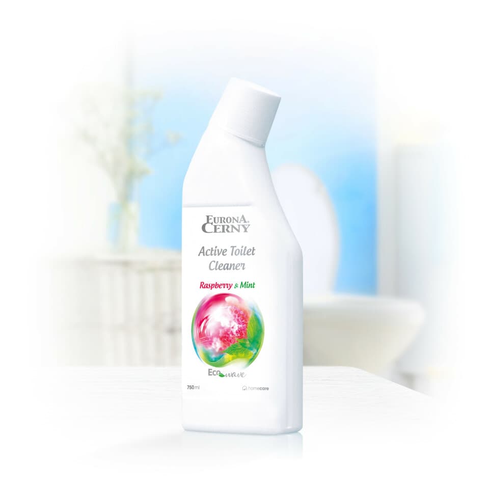 e 3414 Aktivní čisticí prostředek pro svěží toaletu Raspberry & Mint 750ml