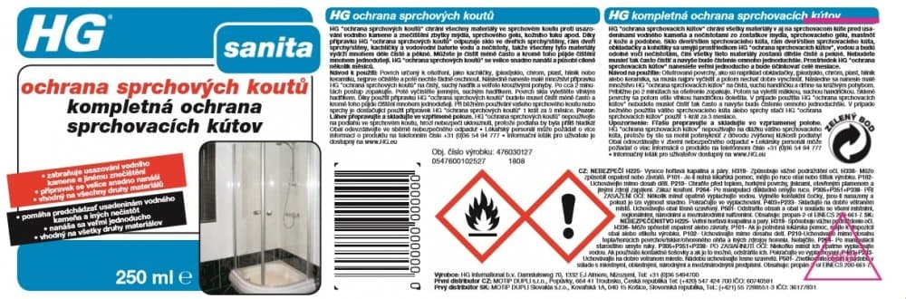 HG 47603 Ochrana sprchových koutů 250ml - náhled 3