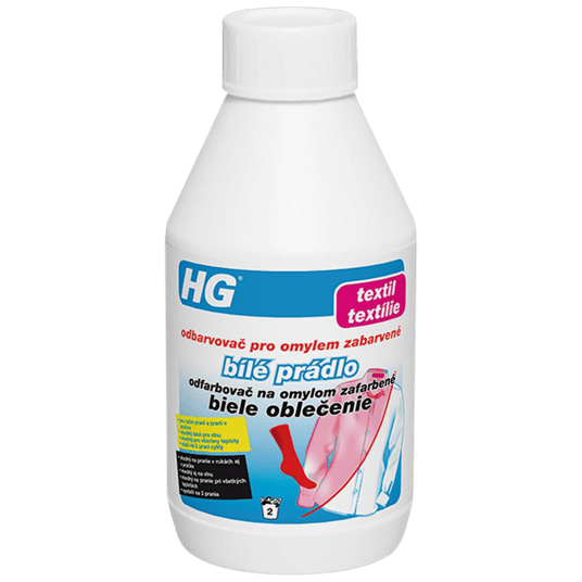 HG 27503 Odbarvovač pro omylem zabarvené bílé prádlo 200g - náhled 5