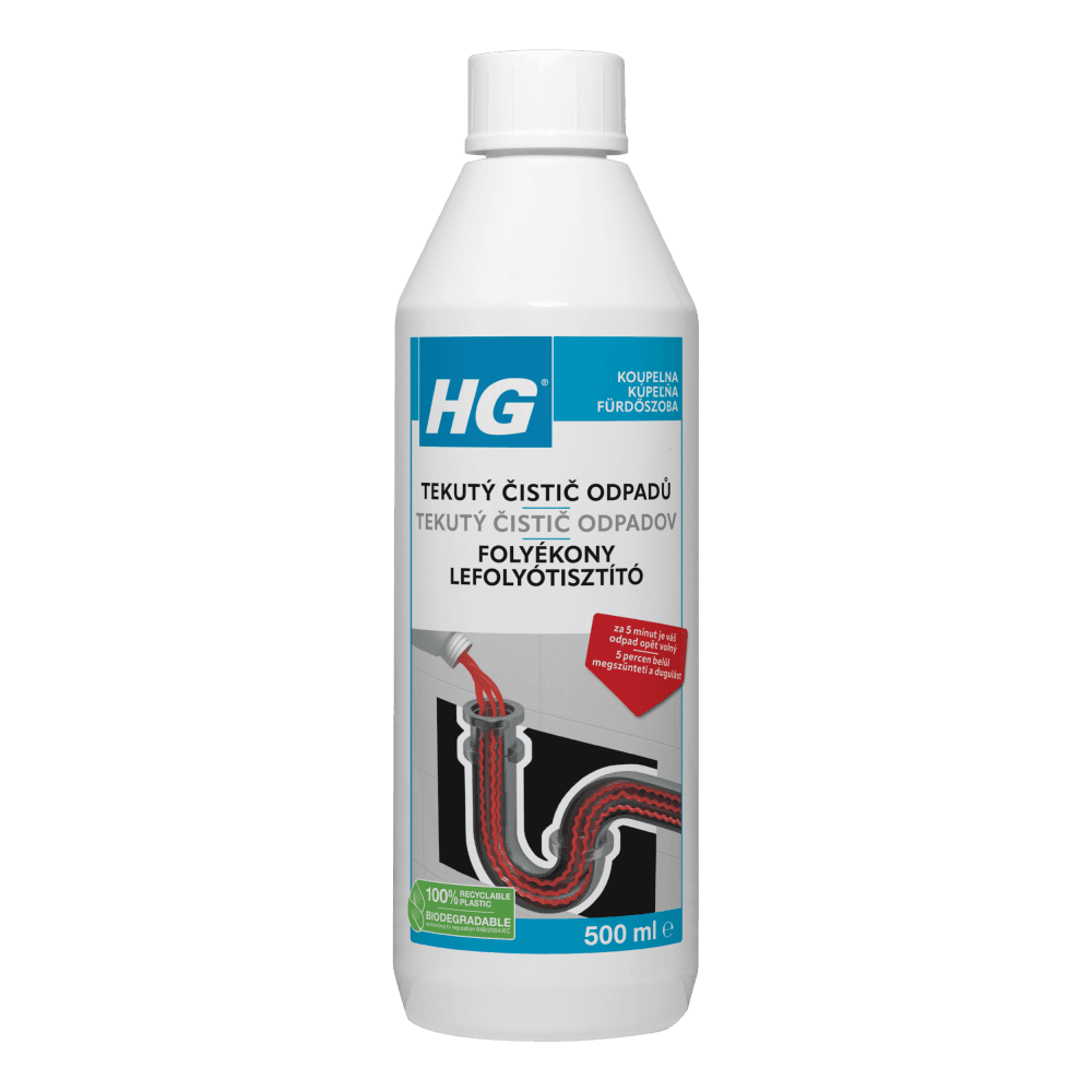HG 13905 Tekutý čistič odpadů 500ml