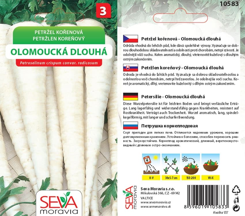 10583 Petržel koř. Olomoucká Dlouhá 3g / 2403