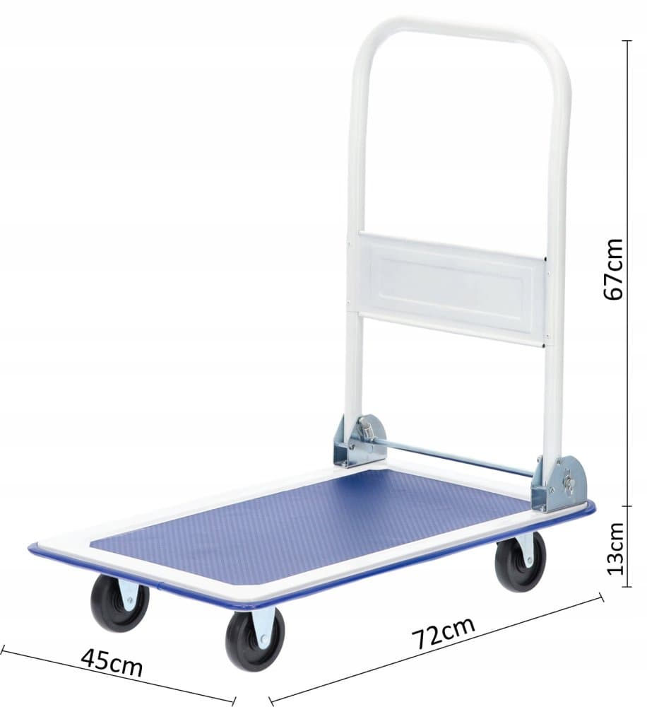 Skládací plošinový vozík do 150kg / CH2804 - náhled 3