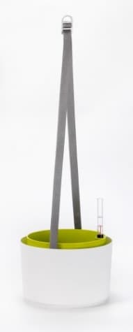 Žardinka samozavlažovací Berberis 26cm Bílá + zelená - náhled 2