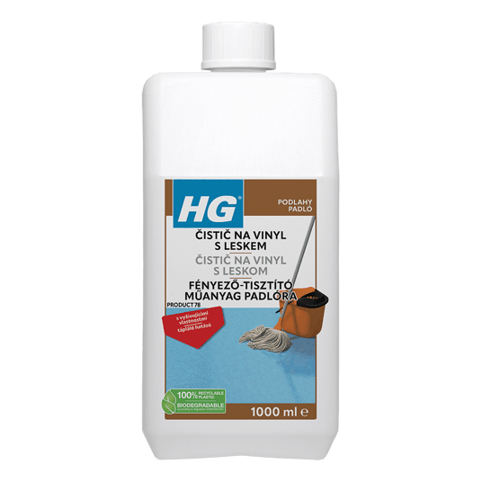 HG 11810 Vyž. čistič s leskem pro podlahy z umělých materiálů 1000ml