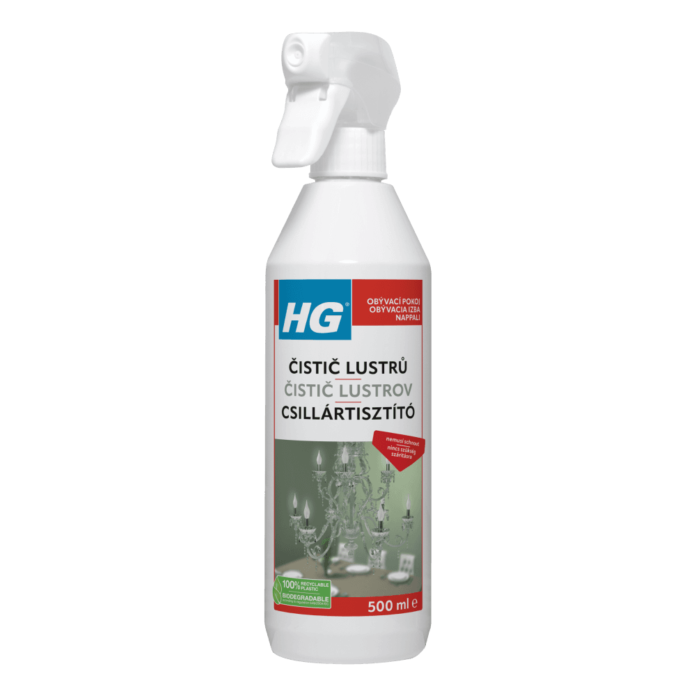 HG 16705 Čistič lustrů ve spreji 500 ML - náhled 1