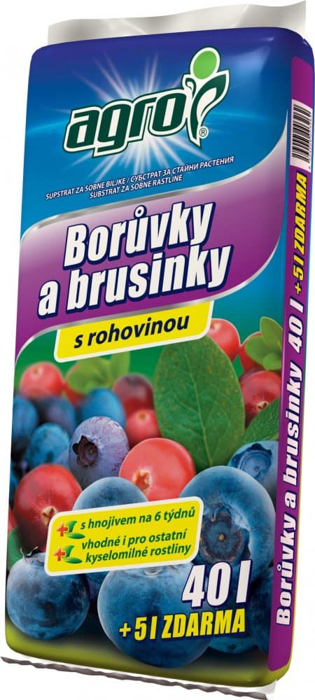 Substrát pro borůvky a brusinky 45l