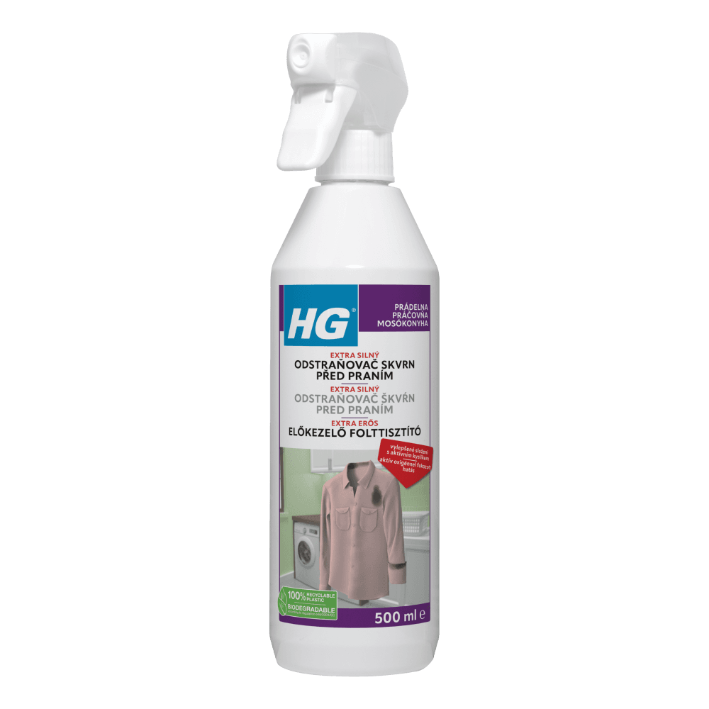 HG 64905 Extra silný přípravek pro předběžné zpracování skvrn 500ml