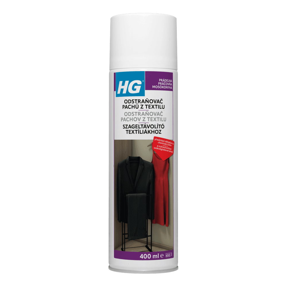 HG 42904 Odstraňovač pachů z textilu 400ml