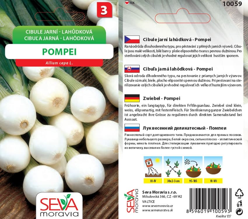 10059 Cibule lahůdková Pompei 1,5g / 1108