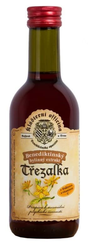 Bylinný fruktózový sirup TŘEZALKA 290 g
