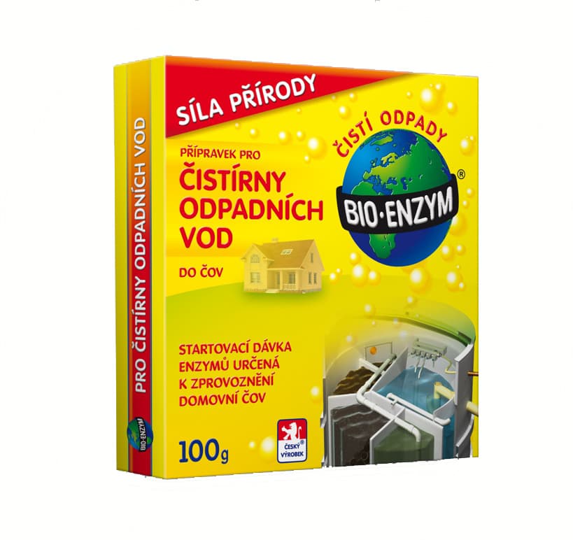 Přípravek BIO pro čistírny odpadních vod ( ČOV ) 100g