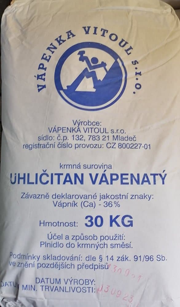 Mletý vápenec 30kg