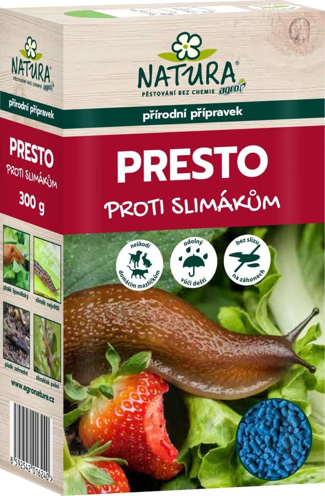 NATURA PRESTO na slimáky a plzáky 300g