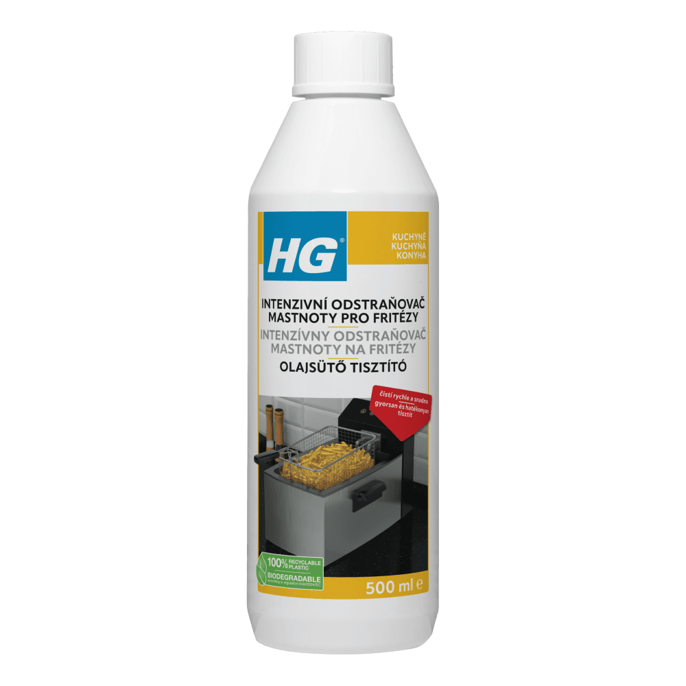 HG 61605 Intenzivní odstraňovač mastnoty pro fritézy 500ml