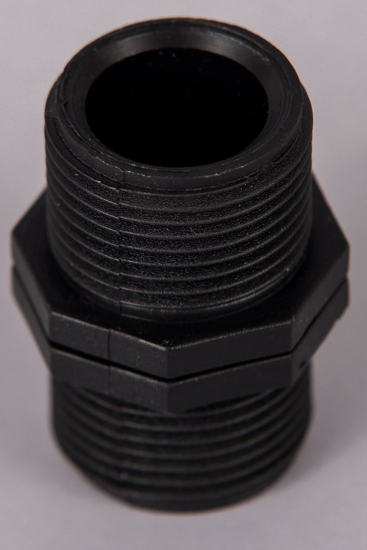 Plastová vsuvka vnější závit (M/M) 1" - náhled 5