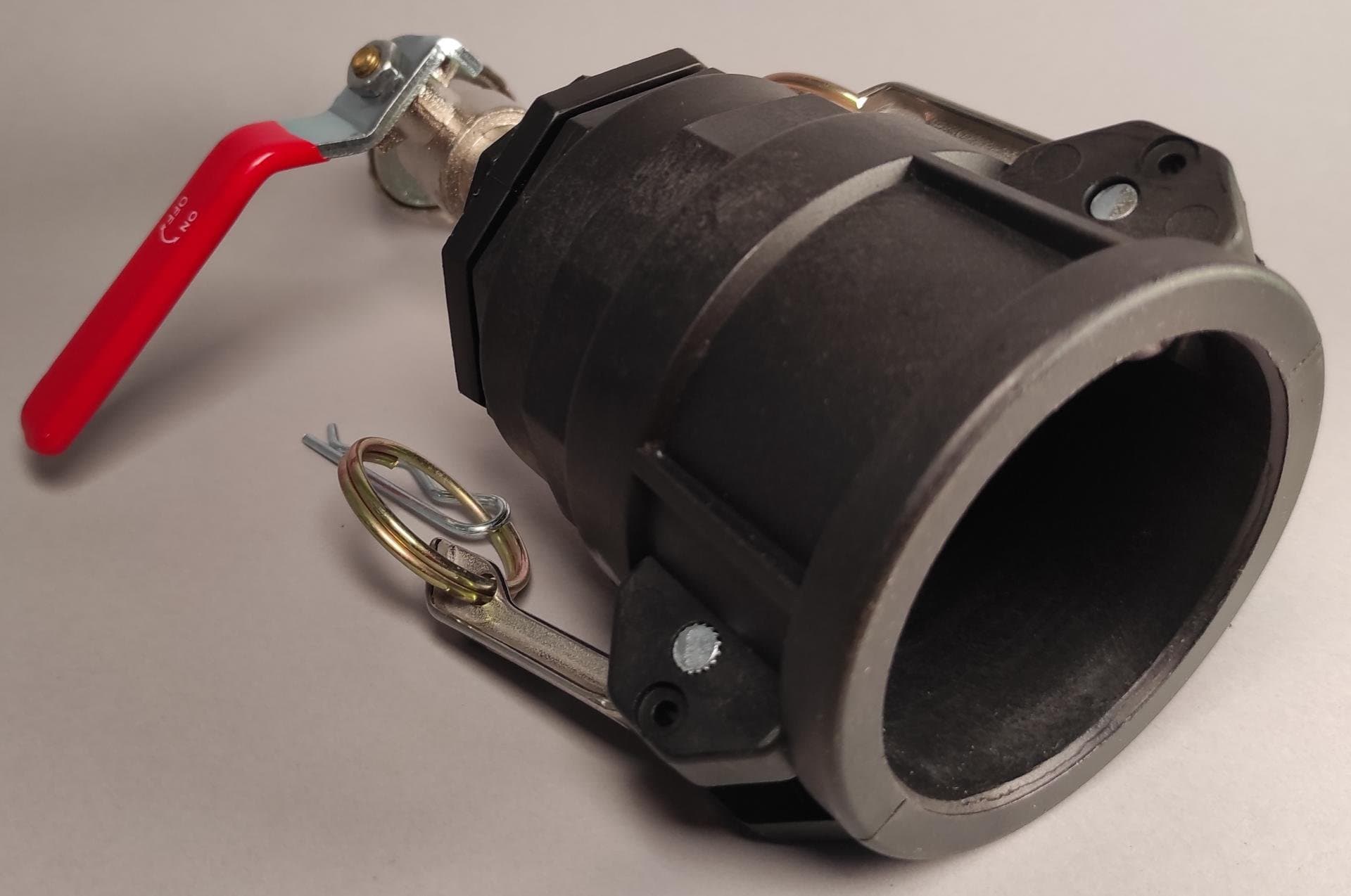 IBC redukce camlock s mosazným kohoutem 3/4" - náhled 2