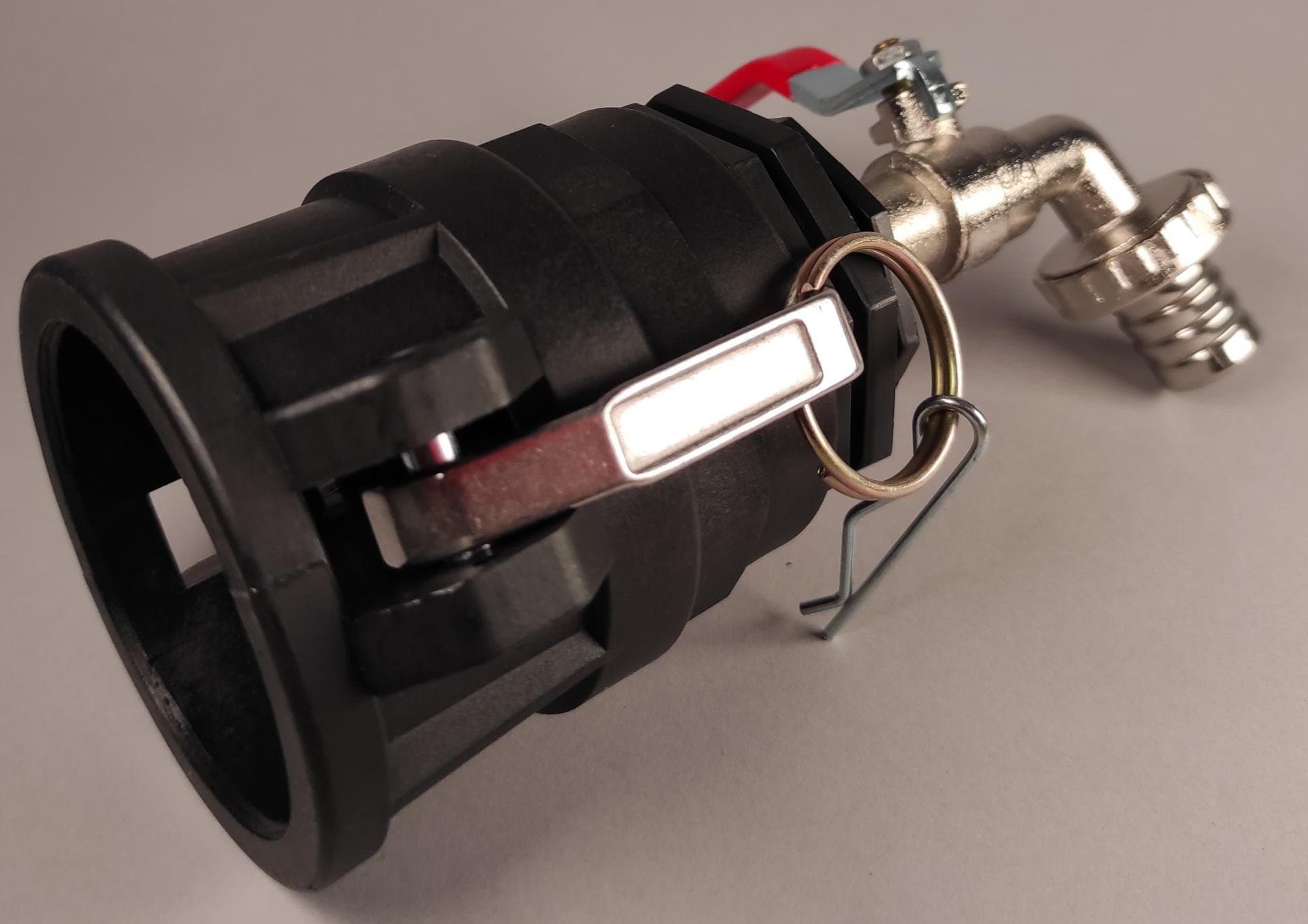 IBC redukce camlock s mosazným kohoutem 3/4" - náhled 4