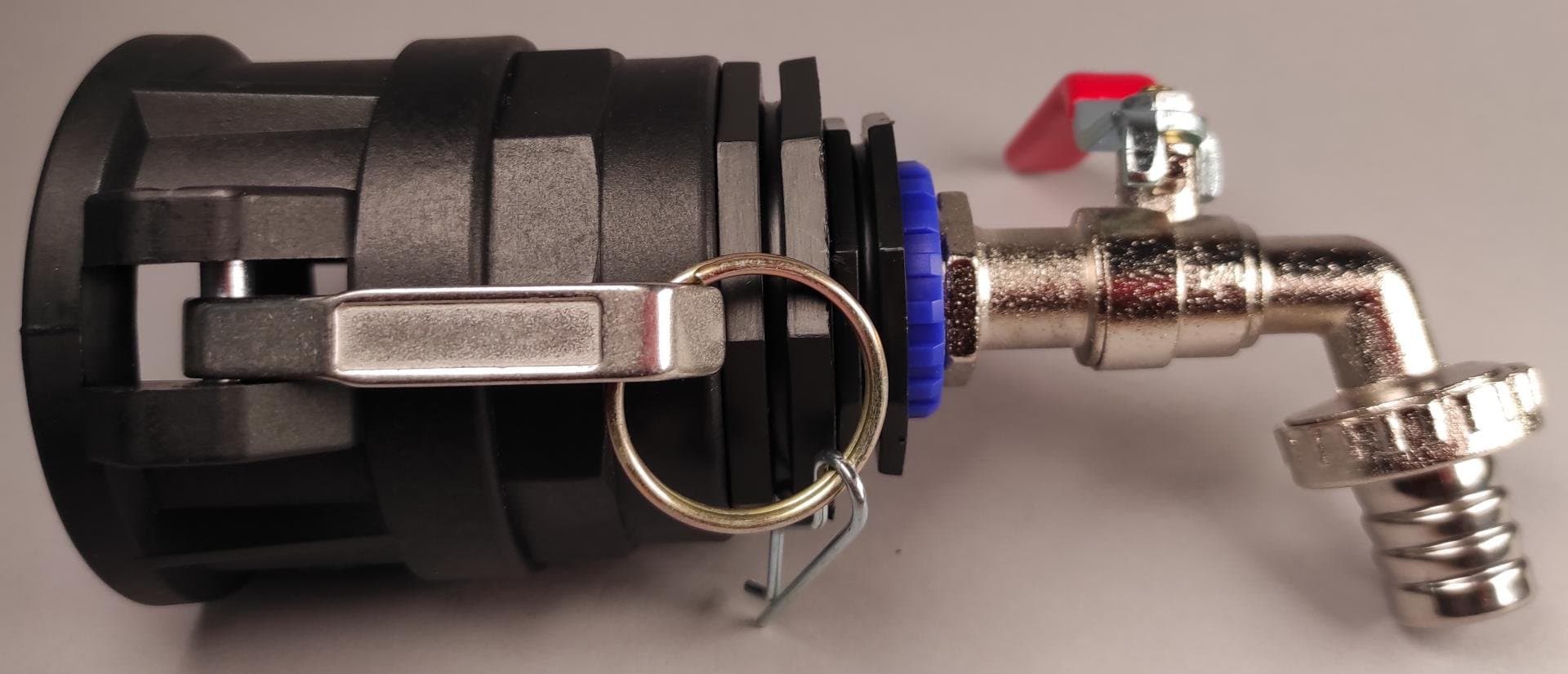 IBC redukce camlock s mosazným kohoutem 3/4" - náhled 5