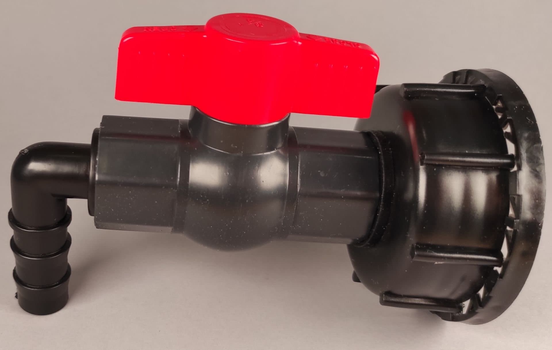 IBC redukce DN50 hrubý (S60x6), plastový kohout 3/4" - náhled 2