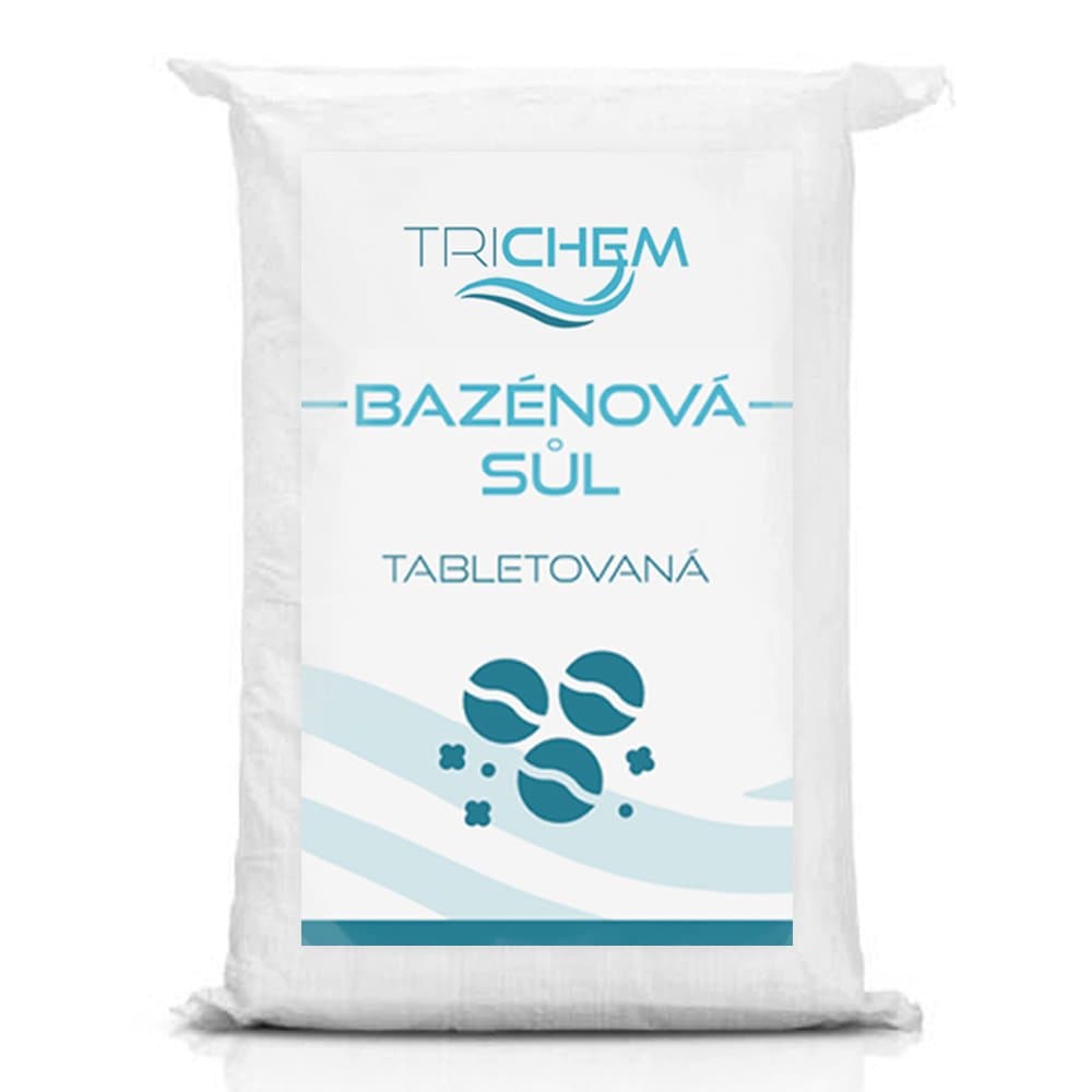 Trichem Tabletovaná sůl do bazenu do myčky.. 25kg