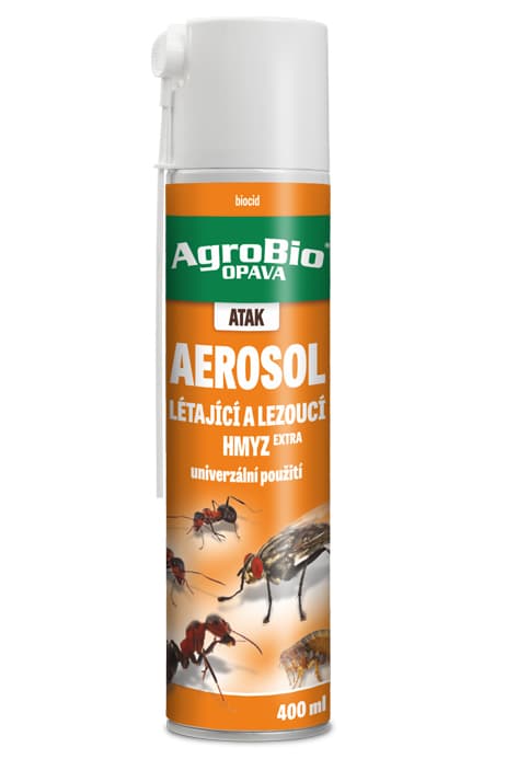 ATAK aerosol na létající a lezoucí hmyz EXTRA 400ml